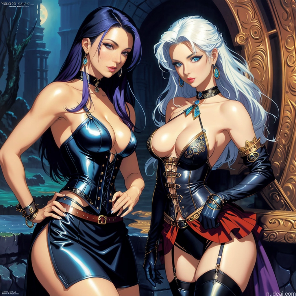 Asian One Perfect Boobs Beautiful Small Ass 20s Blonde Brunette Ginger White Hair Blue Hair Black Hair Purple Hair Skin Detail (beta) Blouse Choker Dress Fishnet Long Skirt Steampunk Stockings Victorian Yoga Pants Corset Gothique Detailed Jewelry Diamond Jewelry Dark_Fantasy_Style Fantasy Style Jeff Easley Art By Boris Vallejo Boris Vallejo Art Style Fr4z3tt4