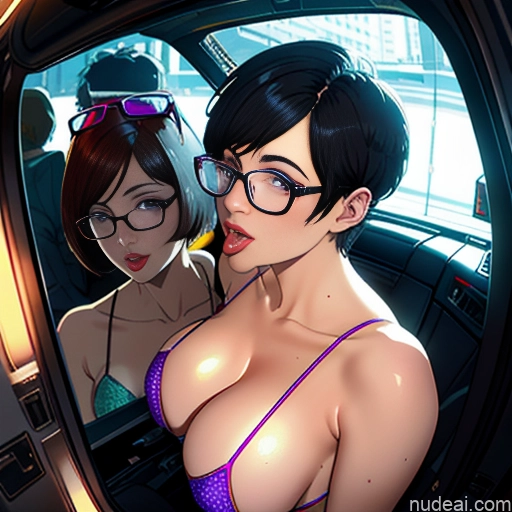 Milf Woman Perfect Boobs Glasses Thick Short Hair 40s 20s Brunette Pigtails Japanese Soft Anime Front View Blowjob Nude Bright Lighting Two Ahegao Cumshot Party Topless