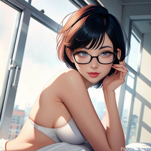 related ai porn images free for 18 Woman One Glasses Beautiful Ginger Bangs White Bedroom Nude Jewelry Soft Anime Short Happy Sexy Face Ahegao Short Hair Small Tits Small Ass Skinny