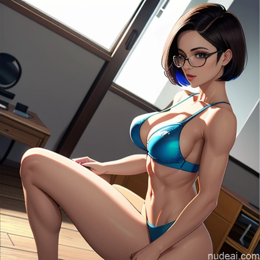 related ai porn images free for Perfect Body German Bedroom Mirror Selfie Nude Fairer Skin Short Hair Brunette Messy Orgasm Perfect Boobs Glasses Crisp Anime Woman Squatting Back View One