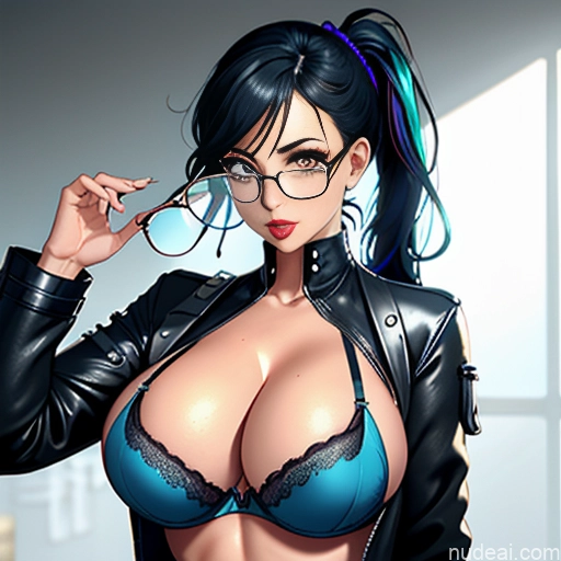 related ai porn images free for Huge Boobs Glasses Perfect Boobs Bra Ponytail Woman Lingerie Model Sexy Face Ahegao Partially Nude Blowjob