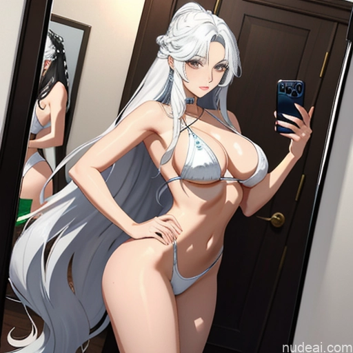 related ai porn images free for Woman Two Perfect Boobs Beautiful Long Hair 18 Shocked Black Hair White Hair Straight Italian Russian Mirror Selfie Prison Front View Spreading Legs Nude Detailed Bright Lighting Diamond Jewelry