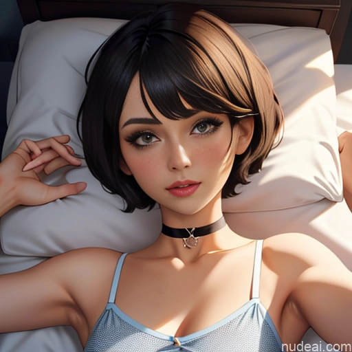 related ai porn images free for One Sorority Skinny Small Tits Small Ass Short Short Hair Brunette Pixie Messy White Soft Anime Bedroom Choker Sleeping Pajamas Onesie Fishnet Devil