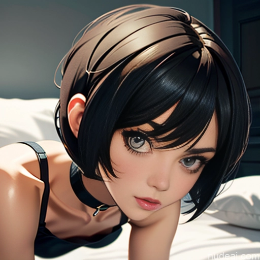 related ai porn images free for One Sorority Skinny Small Tits Small Ass Short Short Hair Brunette Pixie Messy White Soft Anime Bedroom Choker Mesh Jumpsuit Straddling Devil