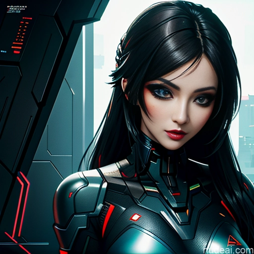 Asian Skin Detail (beta) Cyberpunk Military Dark_Fantasy_Style