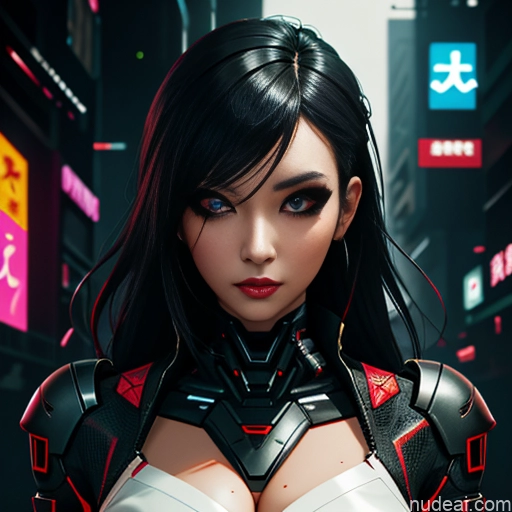 Asian Skin Detail (beta) Cyberpunk Military Dark_Fantasy_Style