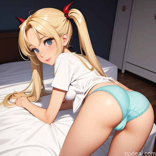 related ai porn images free for One Sorority Skinny Small Tits Small Ass Short Blonde Pigtails White Soft Anime Shirt Fishnet Underwear Devil