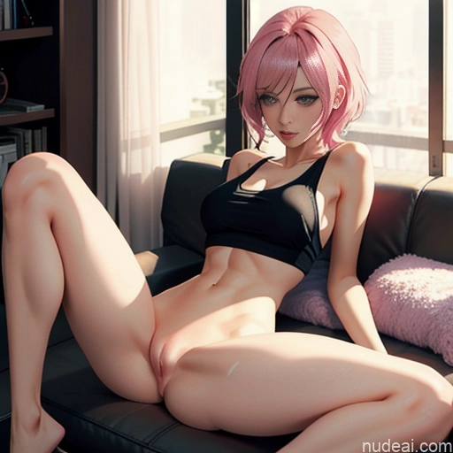 related ai porn images free for Skinny Small Ass Small Tits Pink Hair Skin Detail (beta) Tank Top Partially Nude Sleeping Spreading Legs