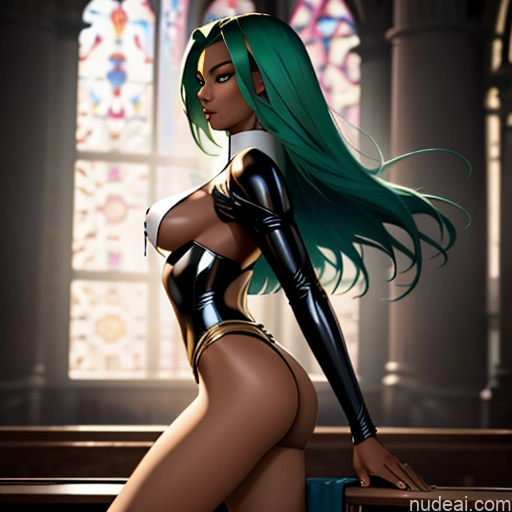 related ai porn images free for Beautiful Perfect Body Long Legs Dark Skin Oiled Body 18 Green Hair Latina Church Close-up View Cumshot Latex Nun Oufit With Breast Curtains (Houshou Marine Style) Nun Fantasy Armor Fellatio (Side View) Side View