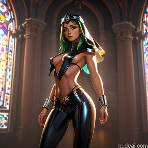 related ai porn images free for Beautiful Perfect Body Long Legs Dark Skin Oiled Body 18 Green Hair Latina Church Close-up View Cumshot Latex Nun Oufit With Breast Curtains (Houshou Marine Style) Nun Fantasy Armor Inversemouthfuck