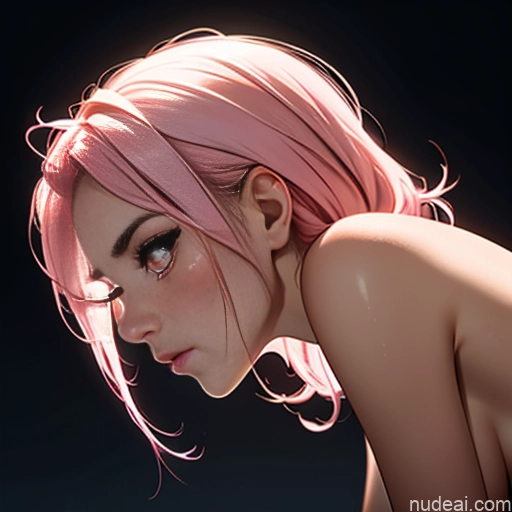 Small Tits Small Ass Skinny Sad Pink Hair Skin Detail (beta) Spreading Legs Basketball Nude