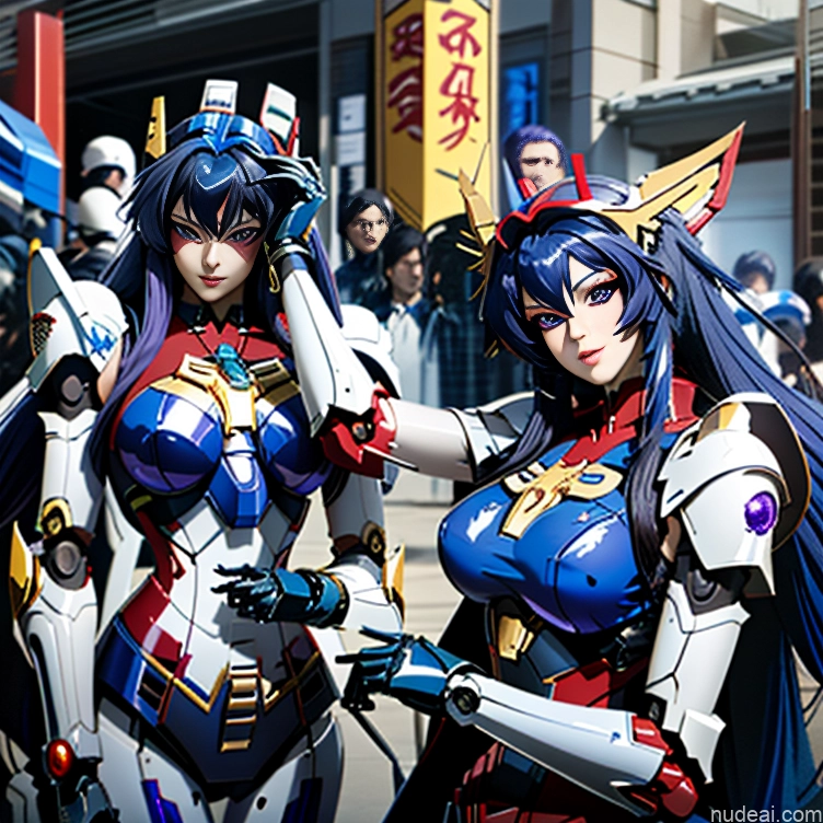 related ai porn images free for Hu Tao: Genshin Impact Cosplayers SuperMecha: A-Mecha Musume A素体机娘 Several Blue Hair Purple Hair