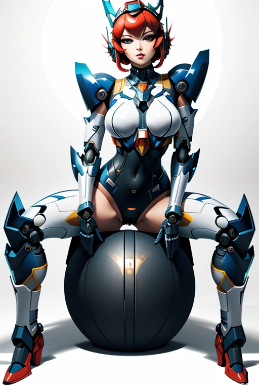 SuperMecha: A-Mecha Musume A素体机娘 Leon Raymond Butt Bite Pantsuit