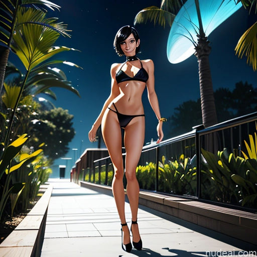 ai nude image of pics of Model Beautiful Skinny Perfect Body Background Waterpark 18 Black Hair Skin Detail (beta) Bathing Choker Bikini One Piece Swimsuit Dark Lighting Jewelry Perfect Boobs Short Hair Pigtails Tall Long Legs Small Ass Glowing, Skull, Armor, Spikes, Teeth, Monster, Dirty, Tentacles, Pus, Pimples, Crack, Truenurgle