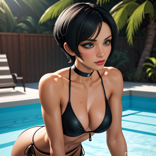 related ai porn images free for Beautiful Skinny Perfect Body Background Waterpark 18 Black Hair Bathing Choker One Piece Swimsuit Dark Lighting Perfect Boobs Short Hair Pigtails Small Ass 3d Angst Pet Play