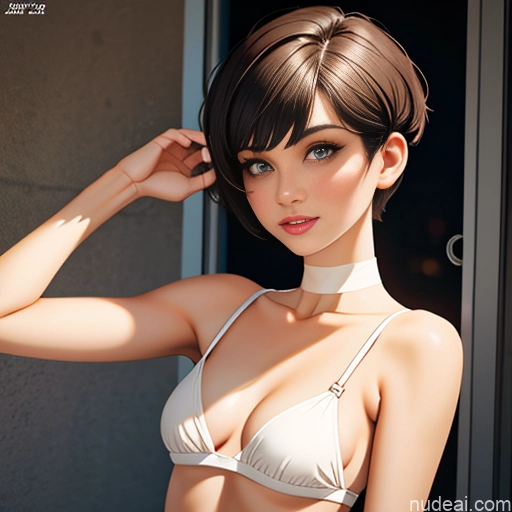 related ai porn images free for One Sorority Skinny Small Tits Small Ass Short Short Hair 18 Brunette Pixie White Soft Anime Choker Onesie Licking-nipple Handjob