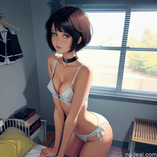 related ai porn images free for One Sorority Skinny Small Tits Small Ass Short Short Hair 18 Brunette Pixie White Soft Anime Choker Pajamas Bedroom Sleeping Downblouse: 俯身露乳