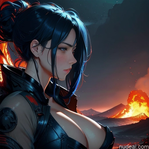 related ai porn images free for Woman Two Busty Huge Boobs Perfect Boobs 18 Sad Blue Hair Messy Japanese Soft Anime Hell Gaming Nude Angel Partially Nude Topless Bright Lighting Close-up View