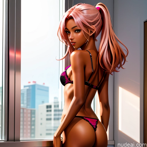 related ai porn images free for One 18 Dark Skin Sorority Skinny Small Tits Small Ass Pink Hair Messy Hentai Lingerie