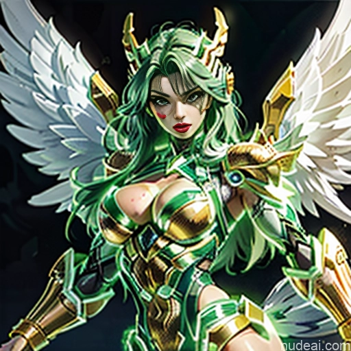 related ai porn images free for Woman Busty Muscular Abs Front View Has Wings Angel Bodybuilder Perfect Boobs SuperMecha: A-Mecha Musume A素体机娘 Superhero Persian Green Hair Ginger Neon Lights Clothes: Red Neon Lights Clothes: Green Lipstick Gold Jewelry White