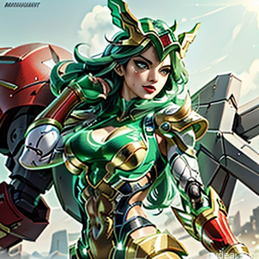 related ai porn images free for Woman Busty Muscular Abs Front View Has Wings Angel Bodybuilder Perfect Boobs SuperMecha: A-Mecha Musume A素体机娘 Superhero Persian Green Hair Ginger Neon Lights Clothes: Red Neon Lights Clothes: Green Lipstick White Wine Gold Jewelry