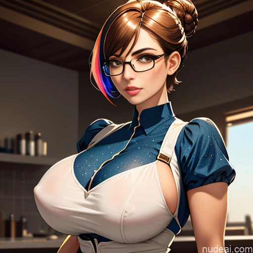 related ai porn images free for Milf Woman Huge Boobs Perfect Boobs Thick Big Hips Perfect Body Short Hair Brunette Ginger Glasses Bedroom Apron Dress Nurse Victorian Detailed Hair Bun Traditional Huge Tits, Hard Nipples Huge Sagging Breasts Transparent