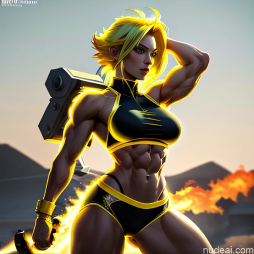 related ai porn images free for Super Saiyan Science Fiction Style Woman Bodybuilder Busty Asian Front View Japanese Cosplay Battlefield Chinese Korean Malaysian Mongolian Abs Cyborg Neon Lights Clothes: Yellow Neon Lights Clothes: Orange Neon Lights Clothes: Red