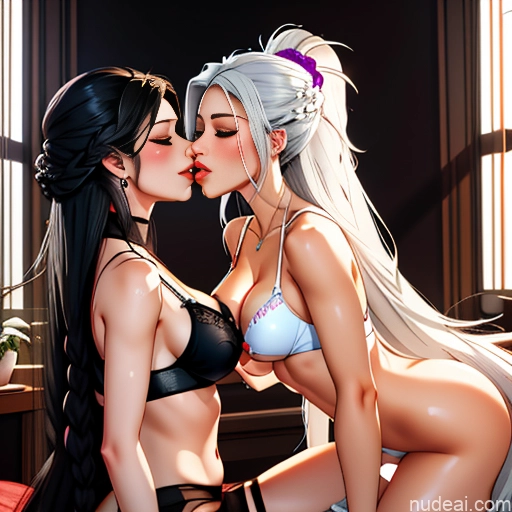 related ai porn images free for Woman Two Big Ass Huge Boobs 20s Orgasm White Hair Black Hair Straight Korean Bedroom Properkissing Kisses Panties Stockings Sports Bra Front View Long Hair Russian Cumshot