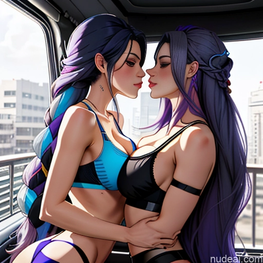 related ai porn images free for Woman Two Black Hair Straight Korean Kisses On Back Stockings Panties Athlete Beautiful Purple Hair Blue Hair Pink Hair Sports Bra Ponytail Huge Boobs Big Ass 70s Long Hair Shower Car