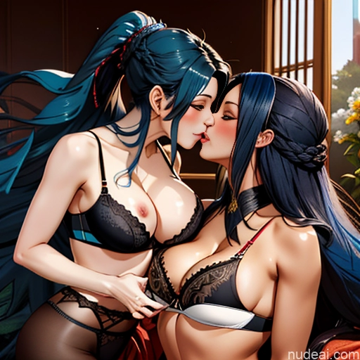 related ai porn images free for Woman Two Straight Korean Kisses On Back Stockings Panties Beautiful Blue Hair Sports Bra Ponytail Huge Boobs Big Ass Long Hair Fairer Skin Brunette Black Hair Ginger Dark Skin Bedroom Church