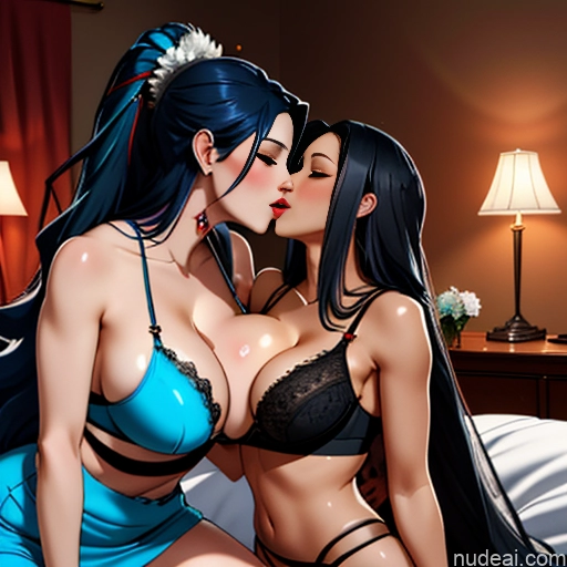 related ai porn images free for Woman Two Straight Korean Kisses On Back Stockings Panties Beautiful Blue Hair Sports Bra Huge Boobs Big Ass Long Hair Fairer Skin Brunette Black Hair Ginger Dark Skin Bedroom Orgasm 20s Nightgown