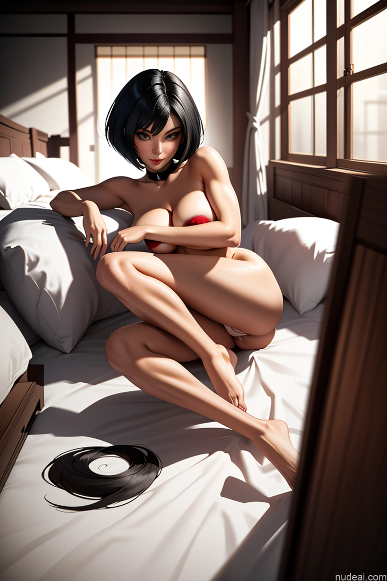 related ai porn images free for Woman One Busty Perfect Boobs Thick Big Hips Perfect Body 18 Black Hair Bobcut Messy Crisp Anime Soft Anime Bedroom Nude Simple Dark Lighting Pose Panty Pull And After Sex Japanese Side View