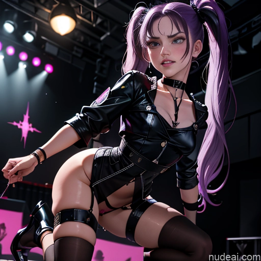 related ai porn images free for Small Tits 18 Sad Purple Hair Pigtails Angst Stage Choker Bdsm High Heels Dark Lighting Detailed Kidnapped-bdsm-willing Partner Two Cumshot