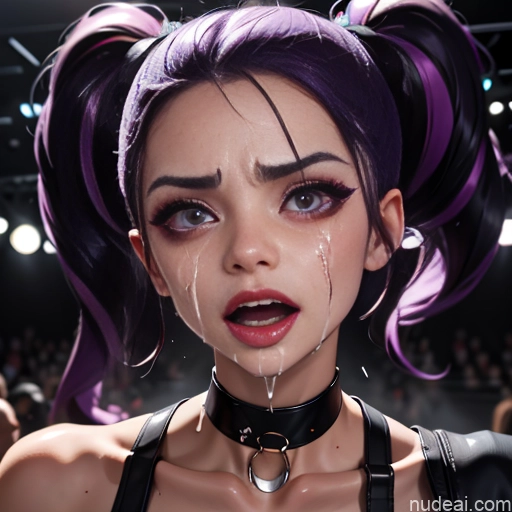 related ai porn images free for Small Tits 18 Sad Purple Hair Pigtails Angst Stage Choker Bdsm High Heels Dark Lighting Detailed Kidnapped-bdsm-willing Partner Two Cumshot