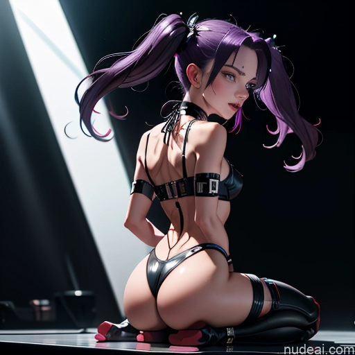 ai nude image of pics of Small Tits 18 Purple Hair Pigtails Stage Choker Dark Lighting Detailed Kidnapped-bdsm-willing Partner Small Ass Skinny Perfect Body Oiled Body Shocked One Dominatrix Maske's Balls Deep Deepthroat