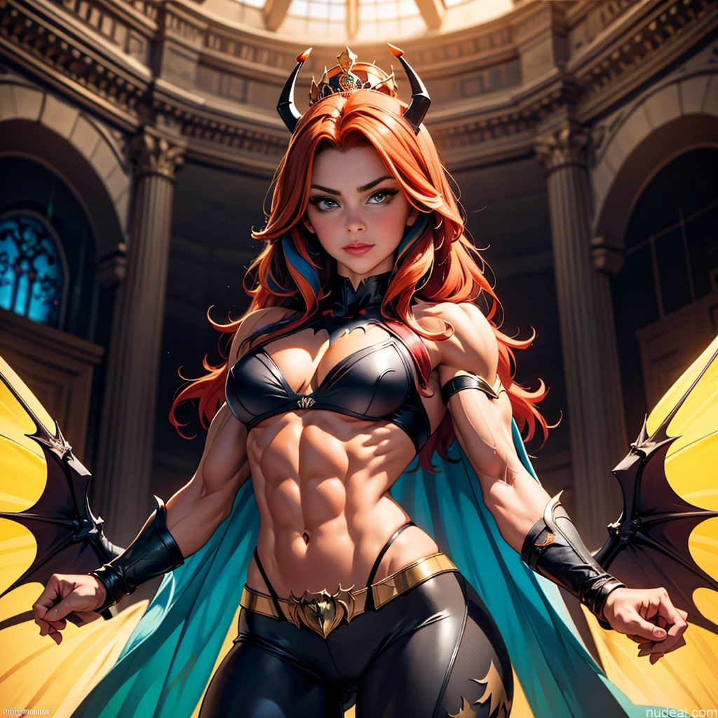 related ai porn images free for Batwoman Busty Small Tits Abs Neon Lights Clothes: Red Regal Bodybuilder Muscular