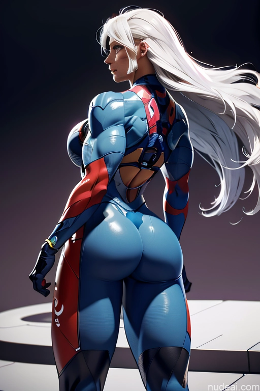 Perfect Boobs Beautiful Big Ass Big Hips Tall Perfect Body Afingering 40s White Hair Long Hair German Warm Anime Dynamic View Busty Thick Detailed Mecha Armor Round Ass Muscular Bodybuilder