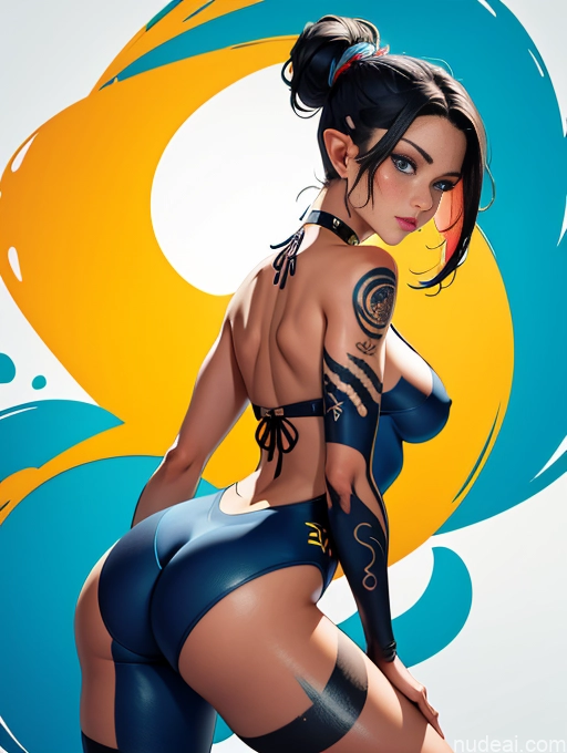 ai nude image of pics of Athlete Perfect Boobs Beautiful Big Ass Big Hips Thick Perfect Body Afingering 40s Deep Blue Eyes Black Hair Hair Tied Up German Mixed Patterns Of Text And Emoji Bodypaint Choker Dynamic View