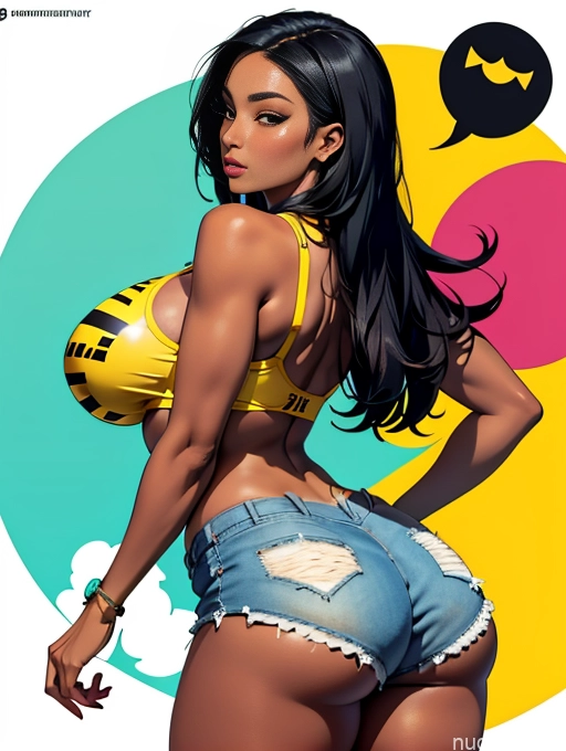 ai nude image of pics of Athlete Perfect Boobs Beautiful Big Ass Big Hips Perfect Body Afingering 40s Mixed Patterns Of Text And Emoji Tall Detailed Busty Thick Sexy Face Black Hair Long Hair Short Shorts Latina Dark Skin Chubby Round Ass