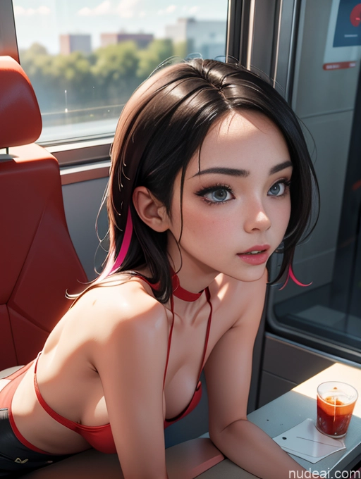 related ai porn images free for Small Tits Skinny 18 Pubic Hair 3d Woman + Man Asian Oiled Body Detailed Woman, Sucking A Cock Two Train Maske's Balls Deep Deepthroat Close-up View