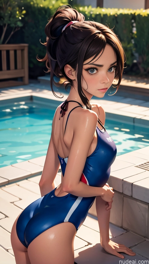 related ai porn images free for One Sorority Skinny Small Tits Small Ass 18 Sad Serious Brunette Ponytail Asian Soft Anime Pool Pet Play One Piece Swimsuit