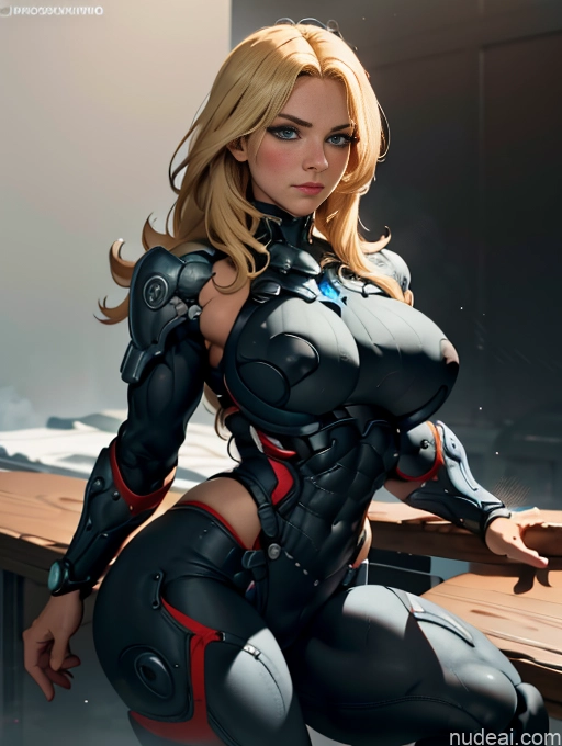 Beautiful Big Ass Big Hips Skinny Abs Perfect Body Afingering Buxomy FairArguementBut 40s Seductive Dark Fantasy Dynamic View Detailed Perfect Boobs Busty Muscular Thick Woman Blonde Long Hair Scandinavian EdgHalo_armor, Power Armor, Wearing EdgHalo_armor,