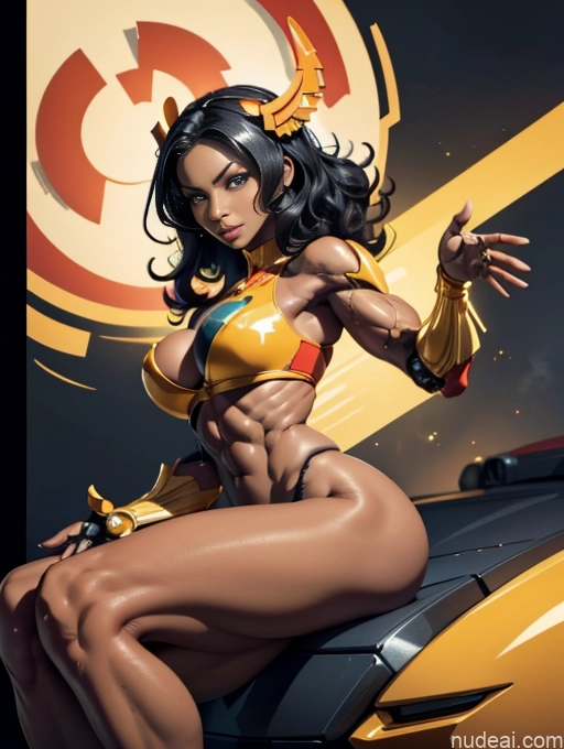 ai nude image of pics of Beautiful Big Ass Big Hips Skinny Abs Perfect Body Afingering Buxomy FairArguementBut 40s Seductive Dark Fantasy Dynamic View Detailed Perfect Boobs Busty Muscular Thick Woman Black Hair Curly Hair African SuperMecha: A-Mecha Musume A素体机娘