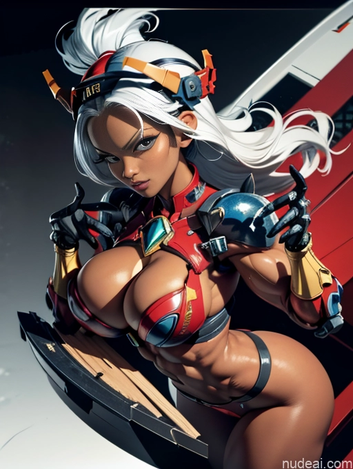 ai nude image of pics of Beautiful Big Ass Big Hips Skinny Abs Perfect Body Afingering Buxomy FairArguementBut 40s Seductive Dark Fantasy Dynamic View Detailed Perfect Boobs Busty Muscular Woman Curly Hair African SuperMecha: A-Mecha Musume A素体机娘 White Hair Dark Skin