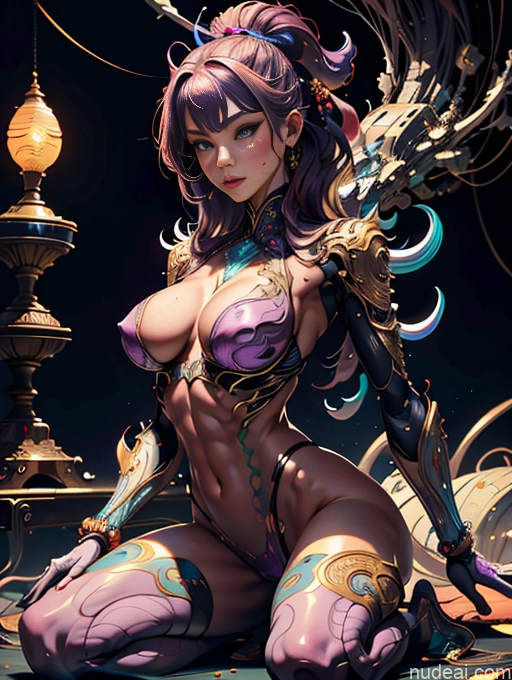 related ai porn images free for Beautiful Big Ass Big Hips Skinny Abs Perfect Body Afingering Buxomy 40s Seductive Detailed Muscular Woman Thick Tanned Skin Made Of Fractals Dark Fantasy Bright Lighting Full Frontal Busty Perfect Boobs Purple Hair Long Hair Chinese