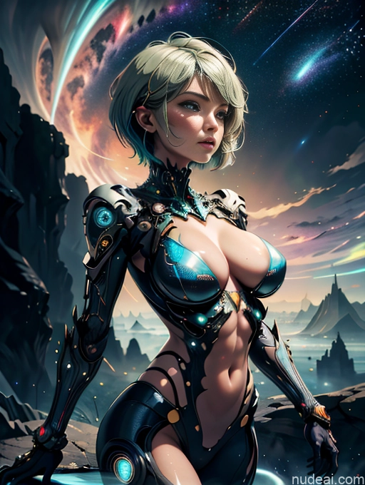 ai nude image of pics of Beautiful Big Ass Big Hips Skinny Abs Perfect Body Afingering Buxomy 40s Seductive Detailed Muscular Woman Thick Tanned Skin Made Of Fractals Busty Perfect Boobs Front View Stargazing Green Hair Short Hair French Dark Lighting