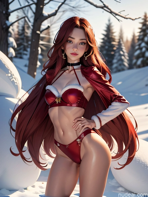 related ai porn images free for Model Beautiful Small Ass Skinny Long Legs Tall Perfect Body 18 Ginger Long Hair Choker Santa Detailed Skin Detail (beta) Snow Busty