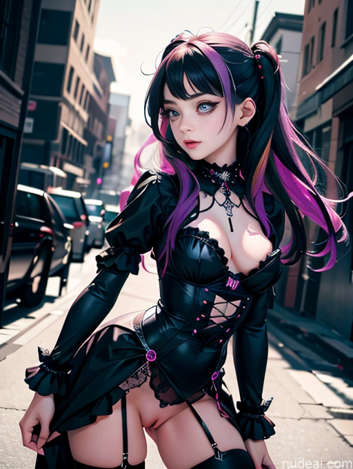 related ai porn images free for Front View 18 Soft Anime Woman Goth Gals V1 Missonary Male POV