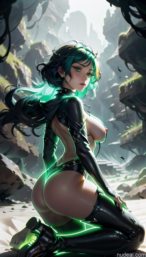 Perfect Boobs Small Tits Big Ass Big Hips White Nude Boots Fantasy Armor Stockings Topless Detailed Milf Death Knight Phoenixdress Cyberpunk Mintcastella Chubby Cave Messy Neon Lights Clothes: Green Green Hair Serious