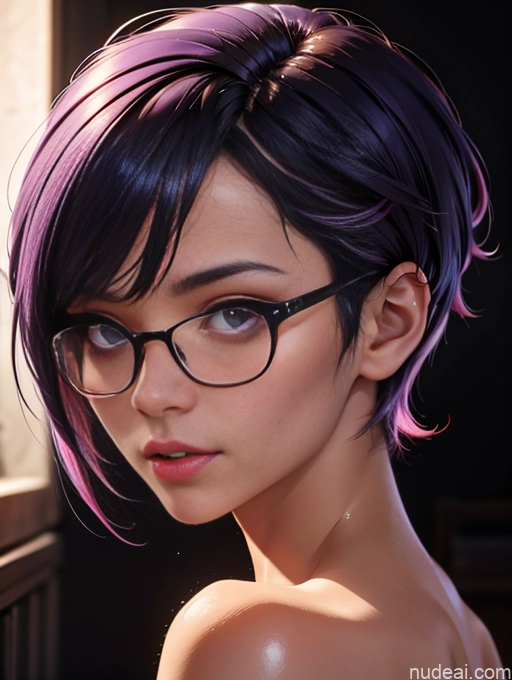 related ai porn images free for Asian Pixie 18 Sorority Small Tits Small Ass Skinny Tanned Skin Glasses Sexy Face Purple Hair Skin Detail (beta) Close-up View Bending Over Stylish Transparent Dark Lighting Detailed Several